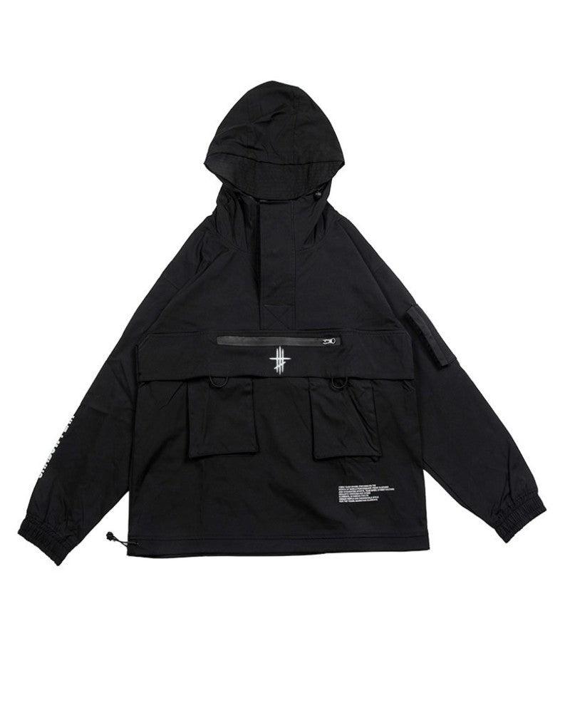 Streetwear Pocket Urban Hooded Jacket