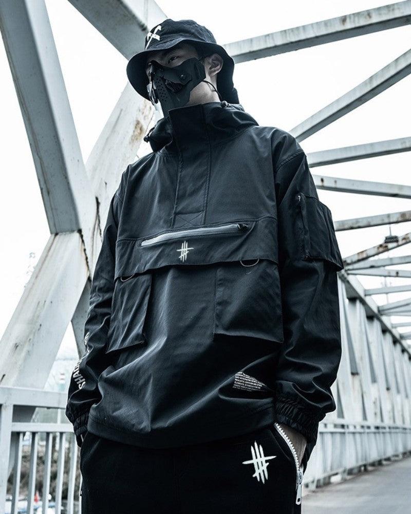 Streetwear Pocket Urban Hooded Jacket