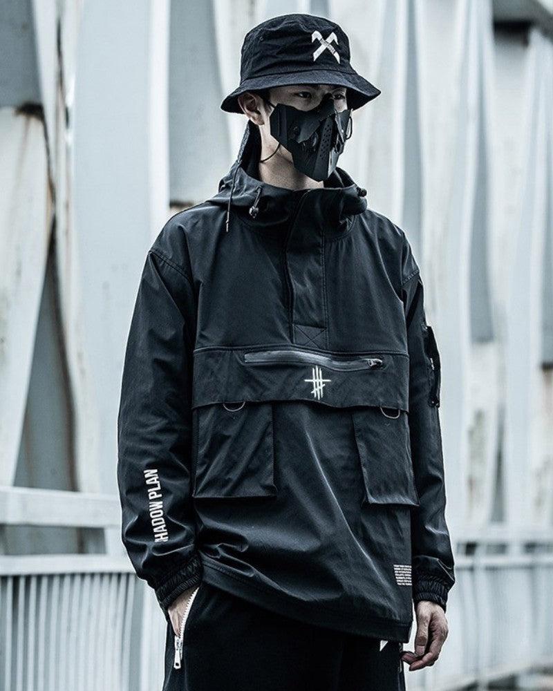 Streetwear Pocket Urban Hooded Jacket
