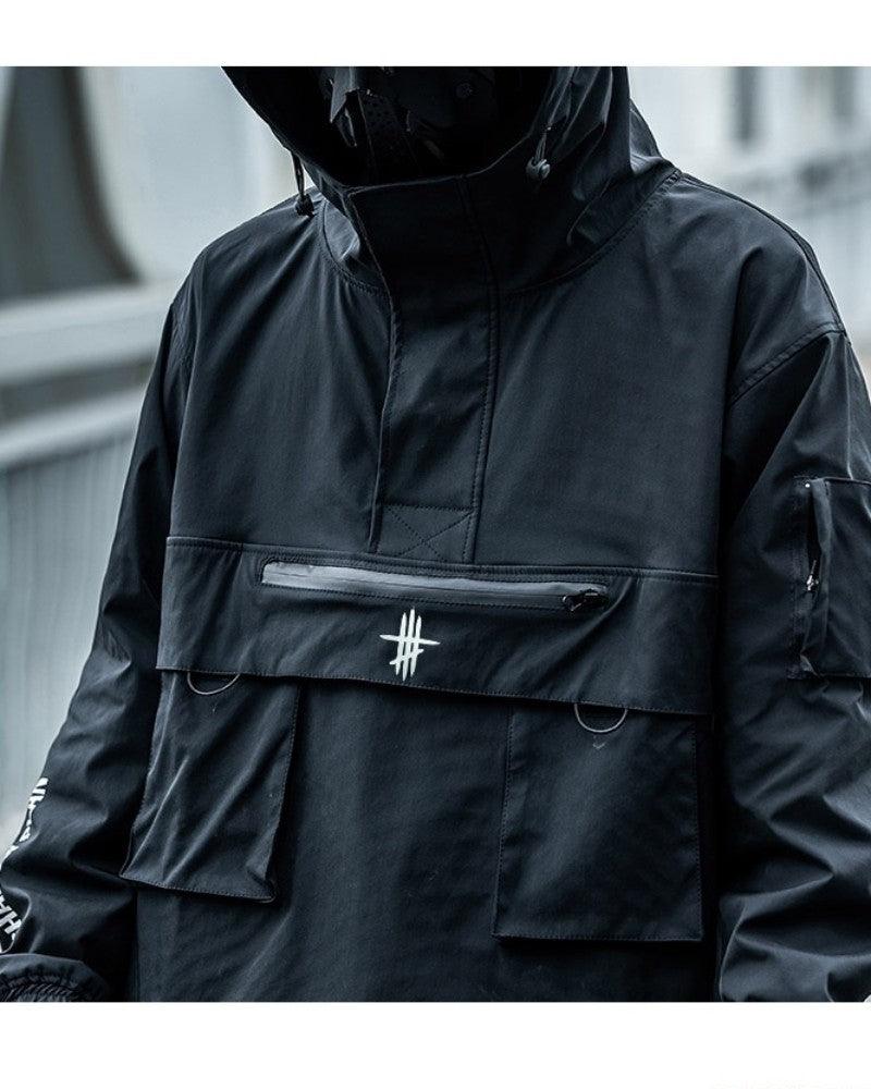 Streetwear Pocket Urban Hooded Jacket