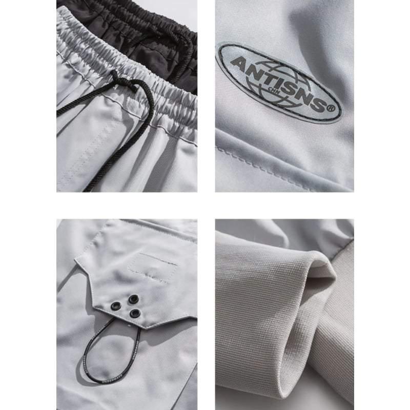 Streetwear Black Multi-Pocket Cargo Pants