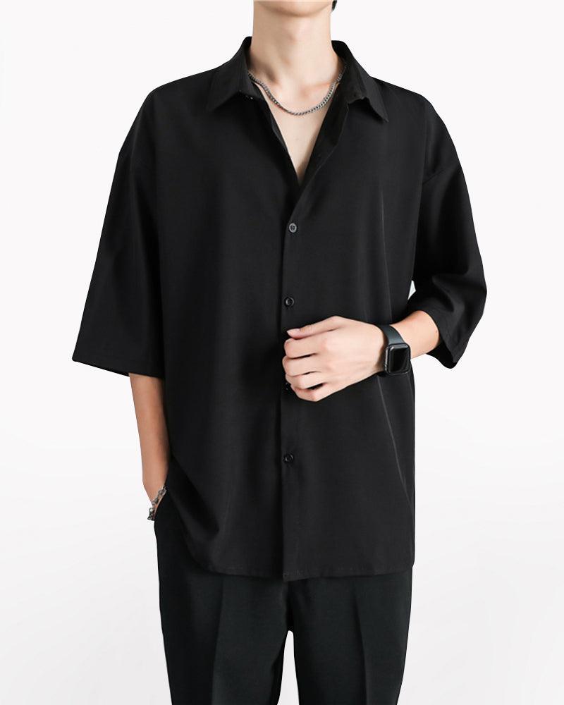 Techwear Summer Ice Silk Shirt