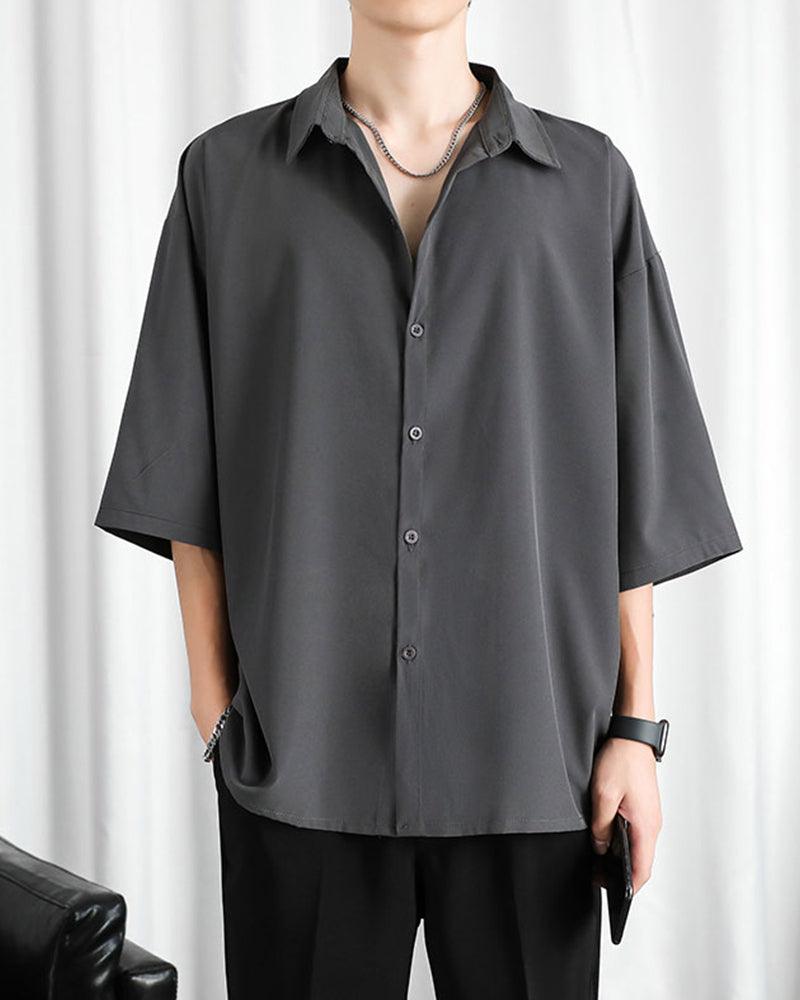 Techwear Summer Ice Silk Shirt