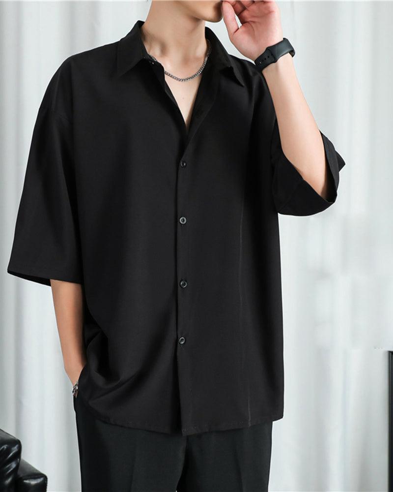Techwear Summer Ice Silk Shirt
