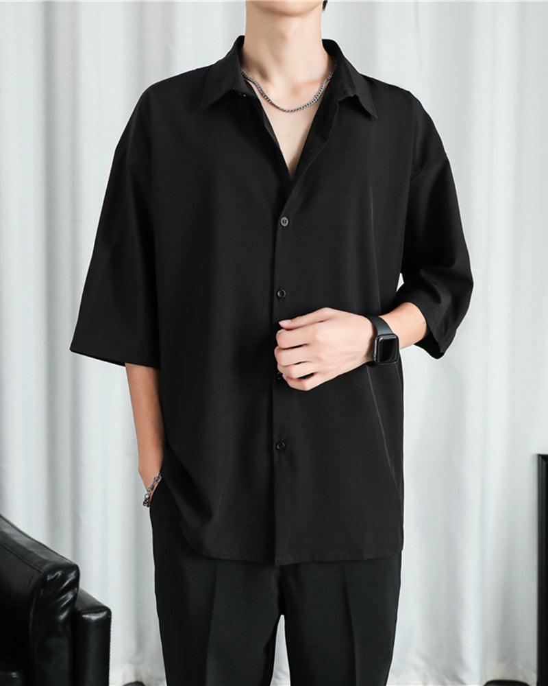 Techwear Summer Ice Silk Shirt