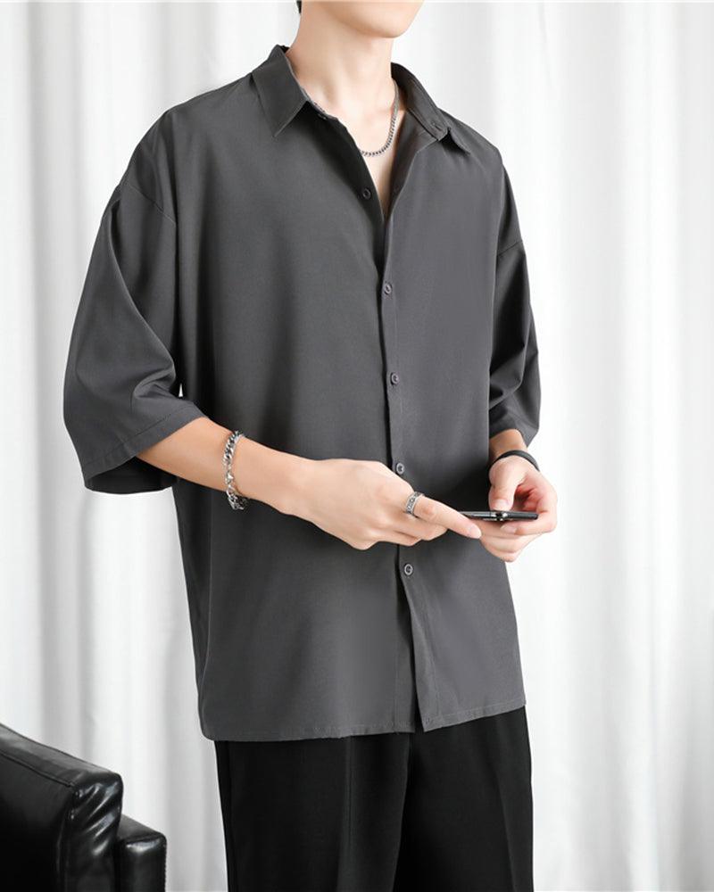 Techwear Summer Ice Silk Shirt