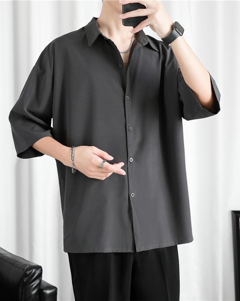 Techwear Summer Ice Silk Shirt