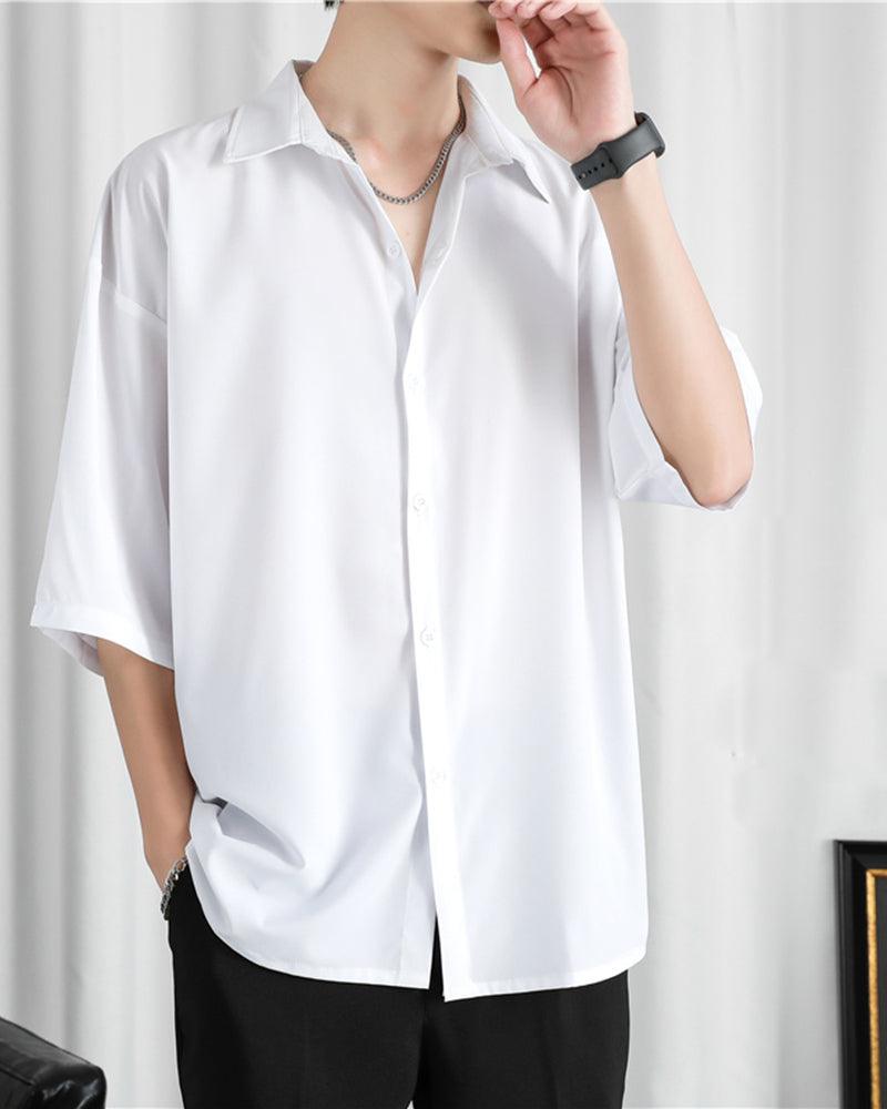 Techwear Summer Ice Silk Shirt
