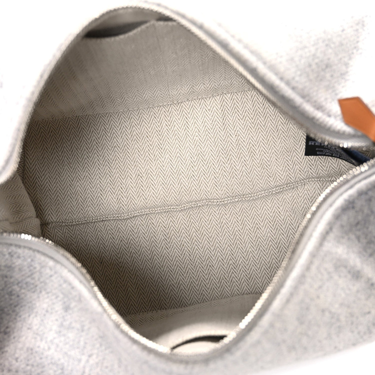 Canvas Small Bride-A-Brac Pouch Gris Flanelle