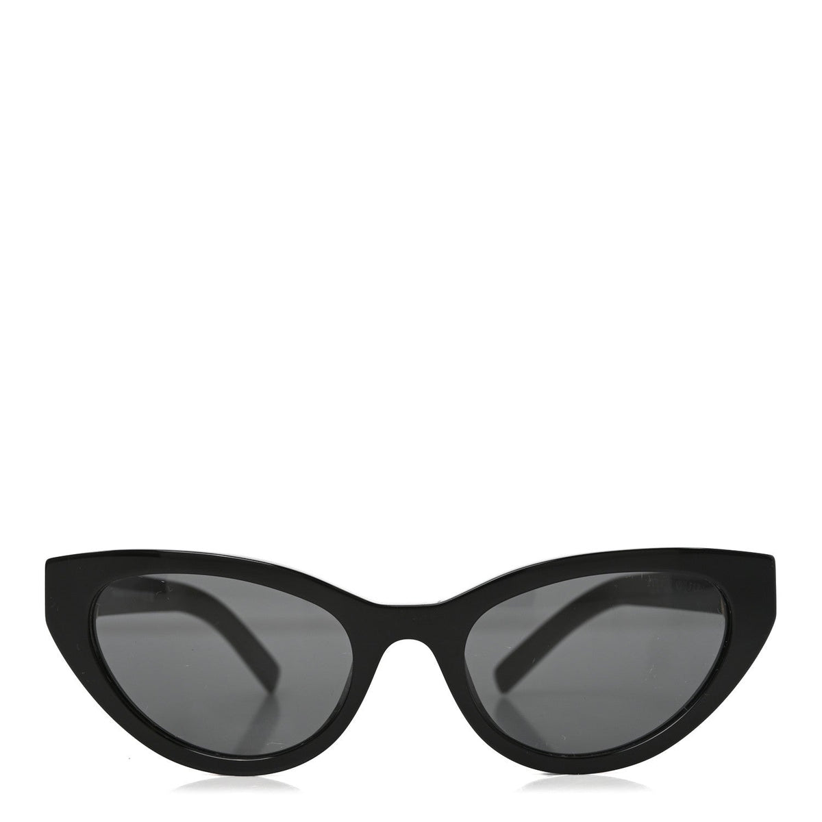 Acetate Cat Eye Sunglasses SMU A04 Black
