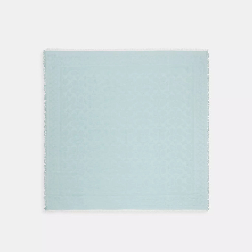 Coach Outlet Signature Oversized Square Scarf