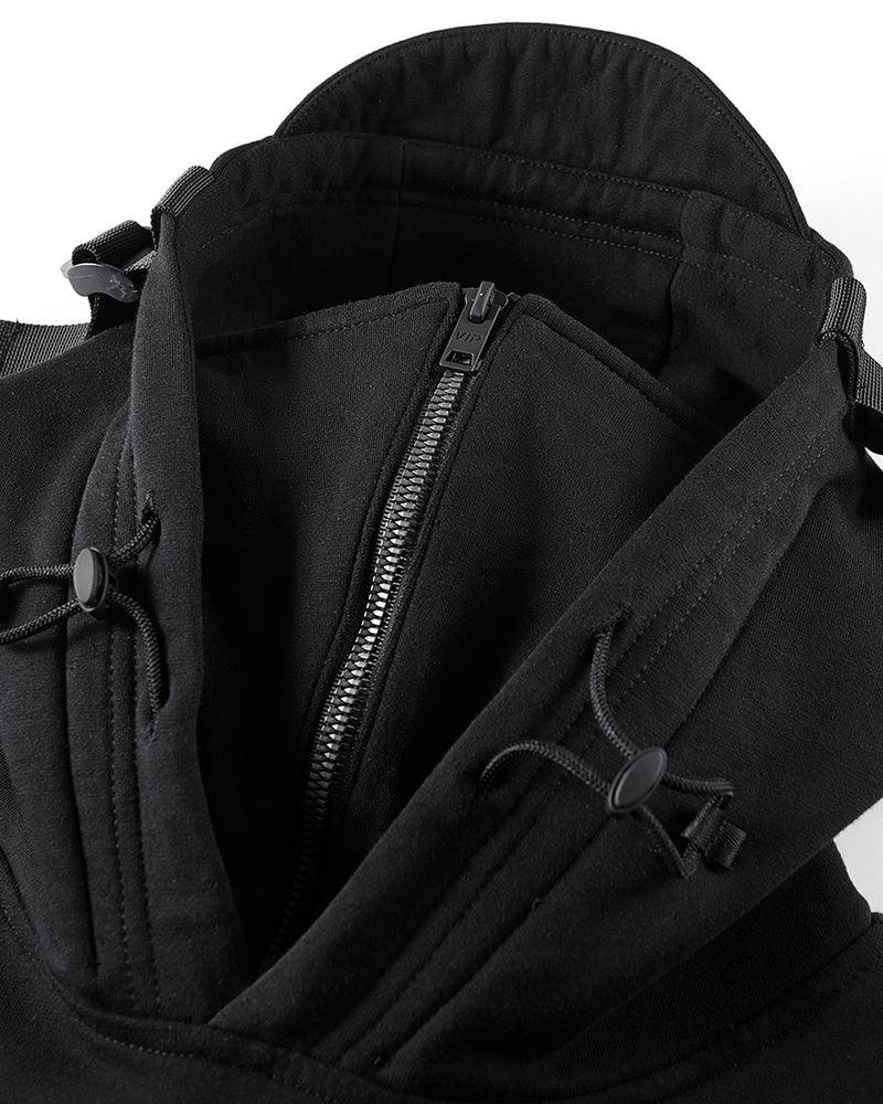 Embrace The Cold Wind Techwear Tactical Mask Hoodie