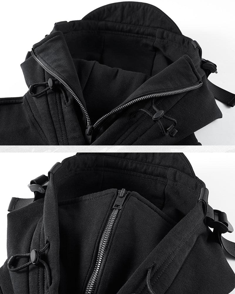 Embrace The Cold Wind Techwear Tactical Mask Hoodie