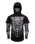 Cyberpunk Ninja Mask Hoodie