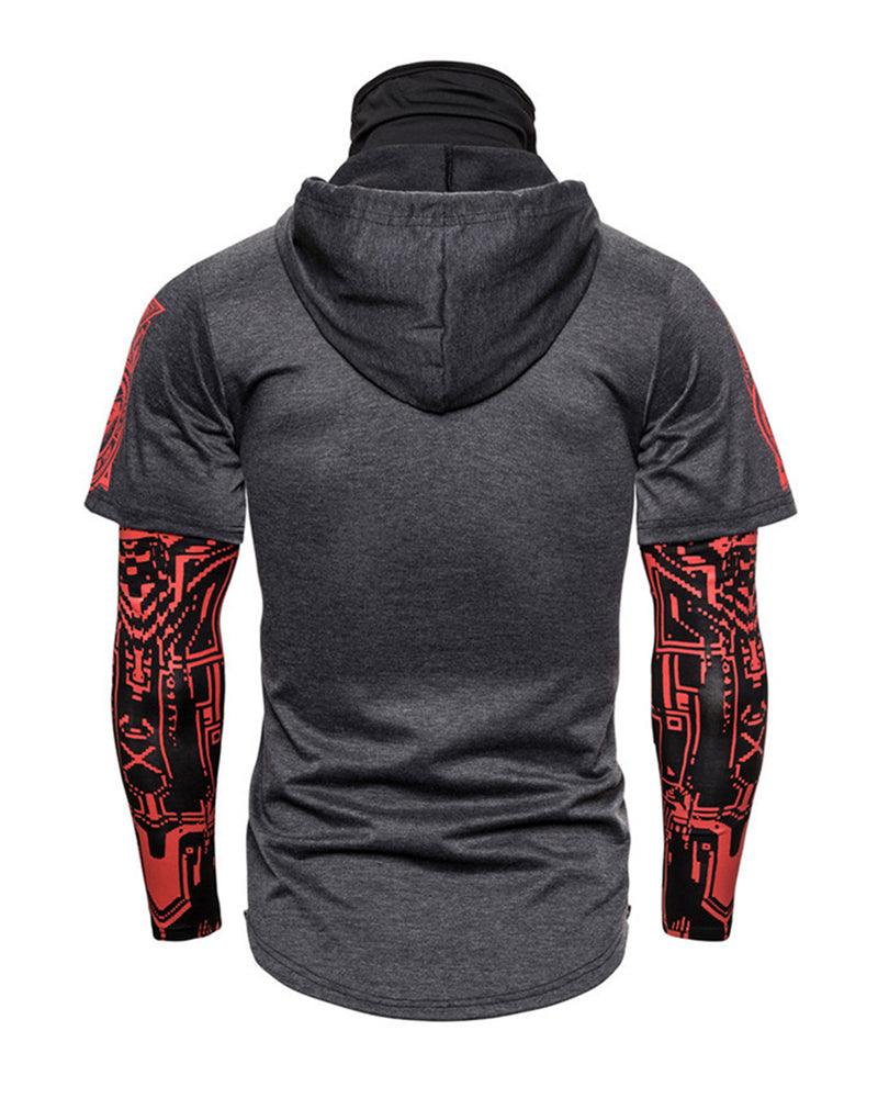 Cyberpunk Ninja Mask Hoodie
