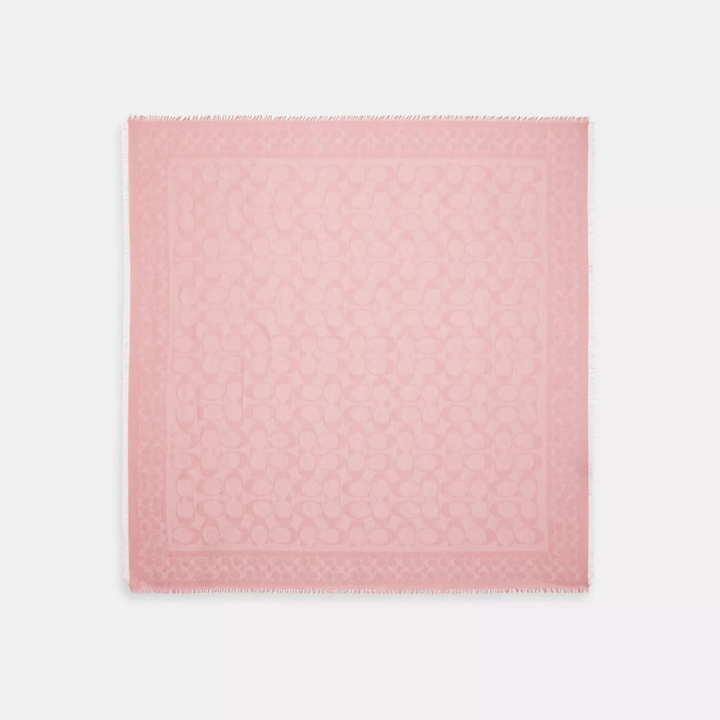 Coach Outlet Signature Oversized Square Scarf