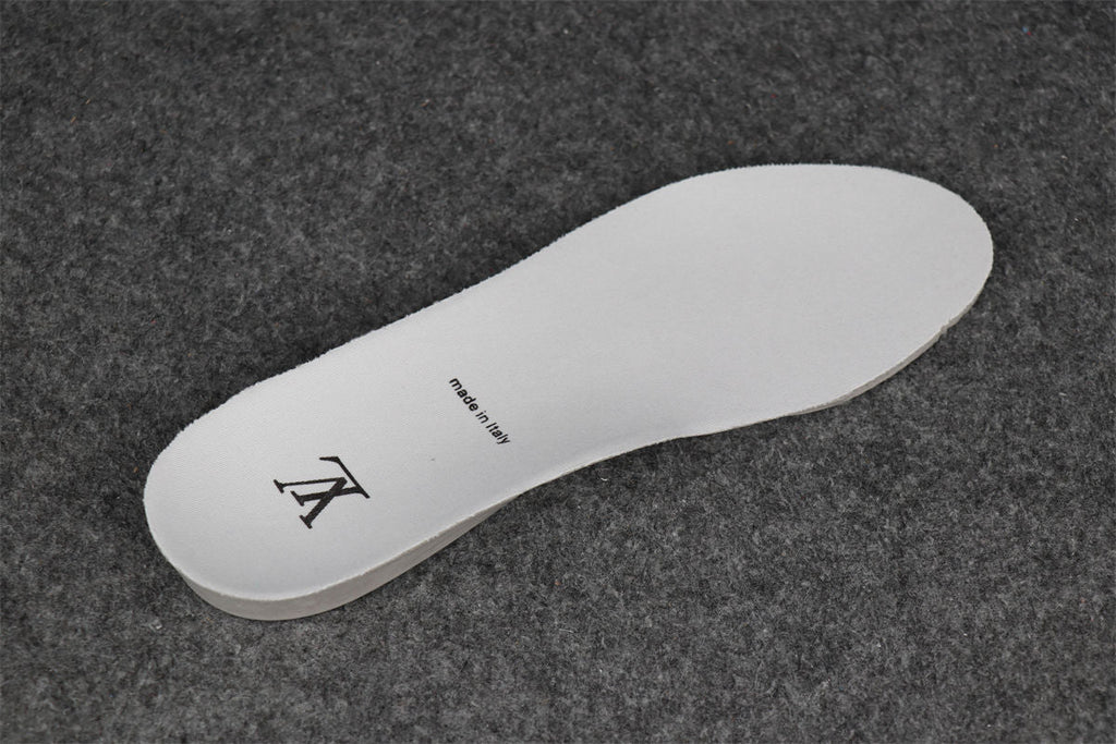 LV Trainer 'Embossed Monogram - Blue'