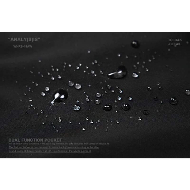 Techwear Waterproof Cyberpunk Samurai Cloak Jacket
