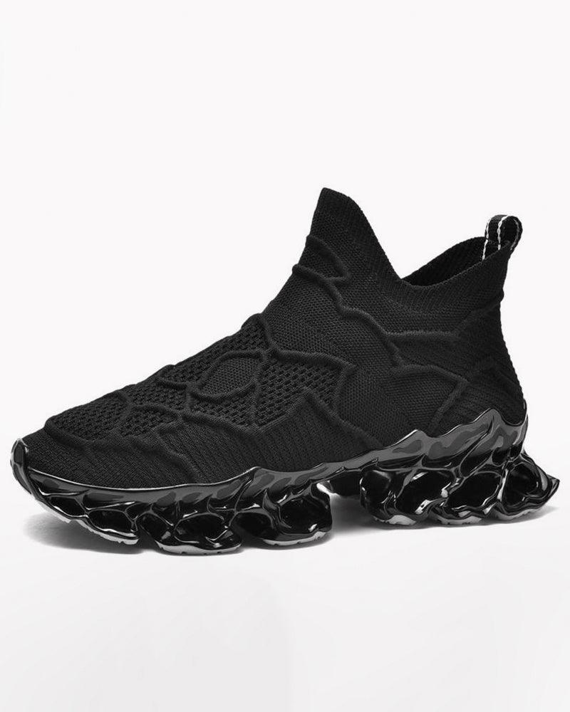 Cyberpunk Casual Woven Performance Sneakers