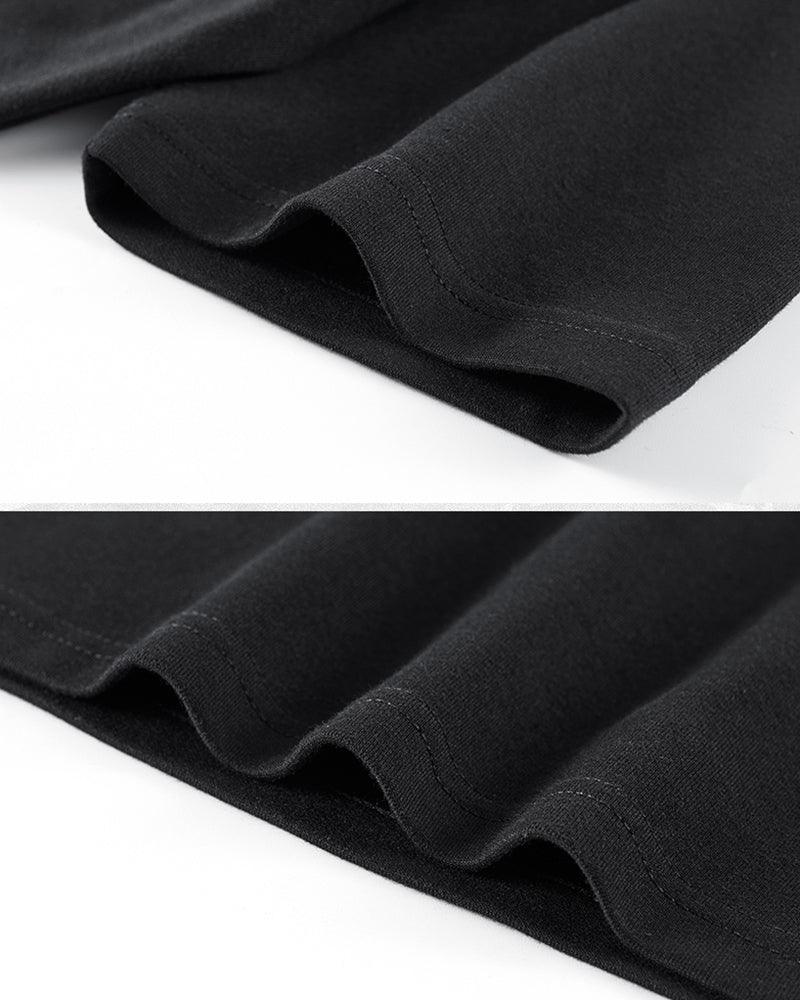 Functional Chest Bag Ribbon Techwear T-Shirt