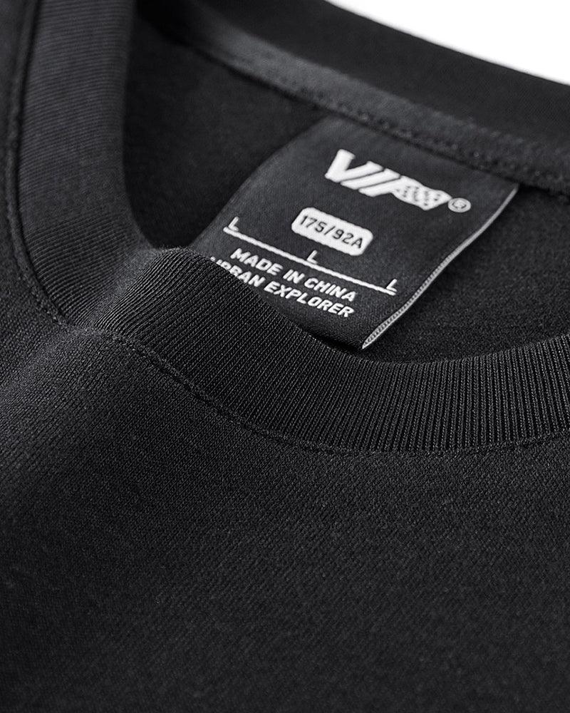Functional Chest Bag Ribbon Techwear T-Shirt