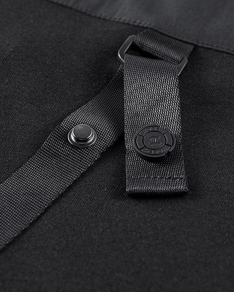 Functional Chest Bag Ribbon Techwear T-Shirt