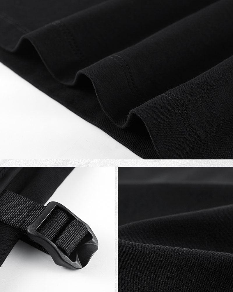Functional Fake Two Vest Techwear T-Shirt
