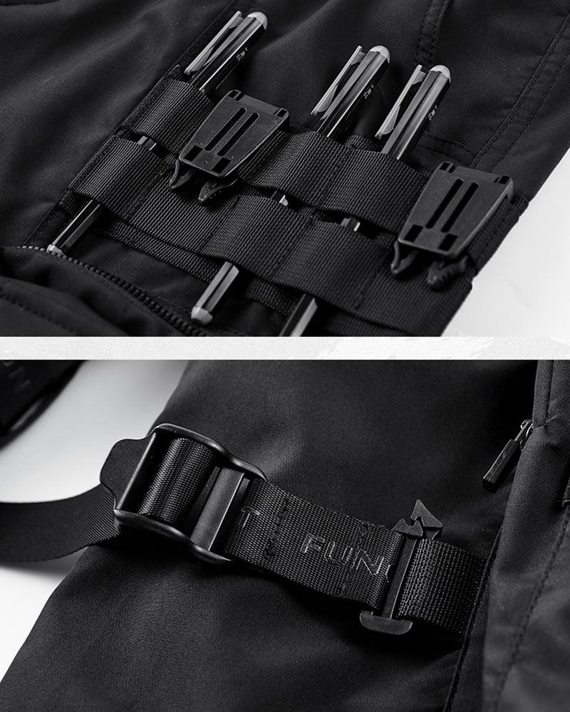 Techwear Multi-Pocket Cargo Shorts