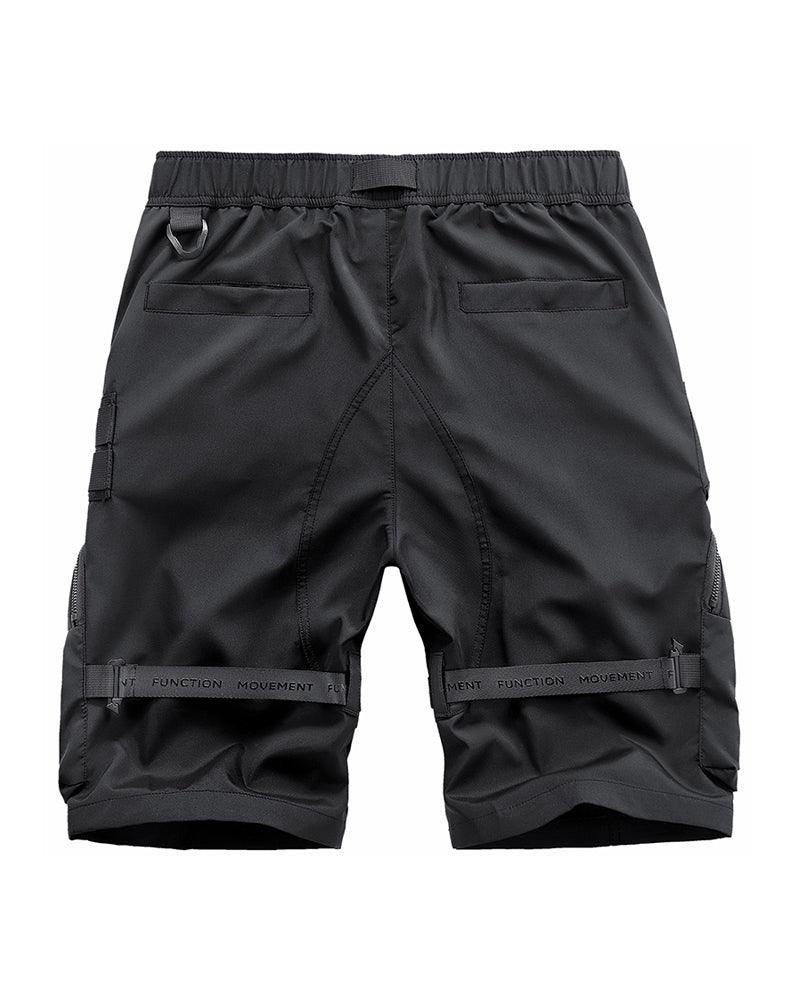 Techwear Multi-Pocket Cargo Shorts