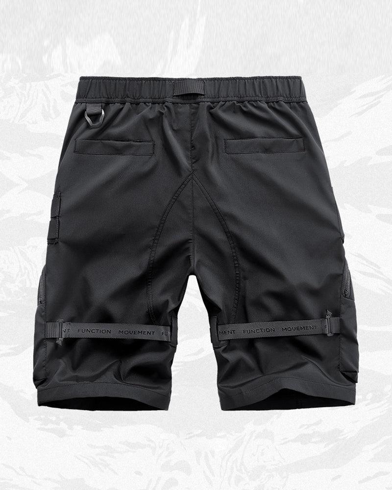 Techwear Multi-Pocket Cargo Shorts