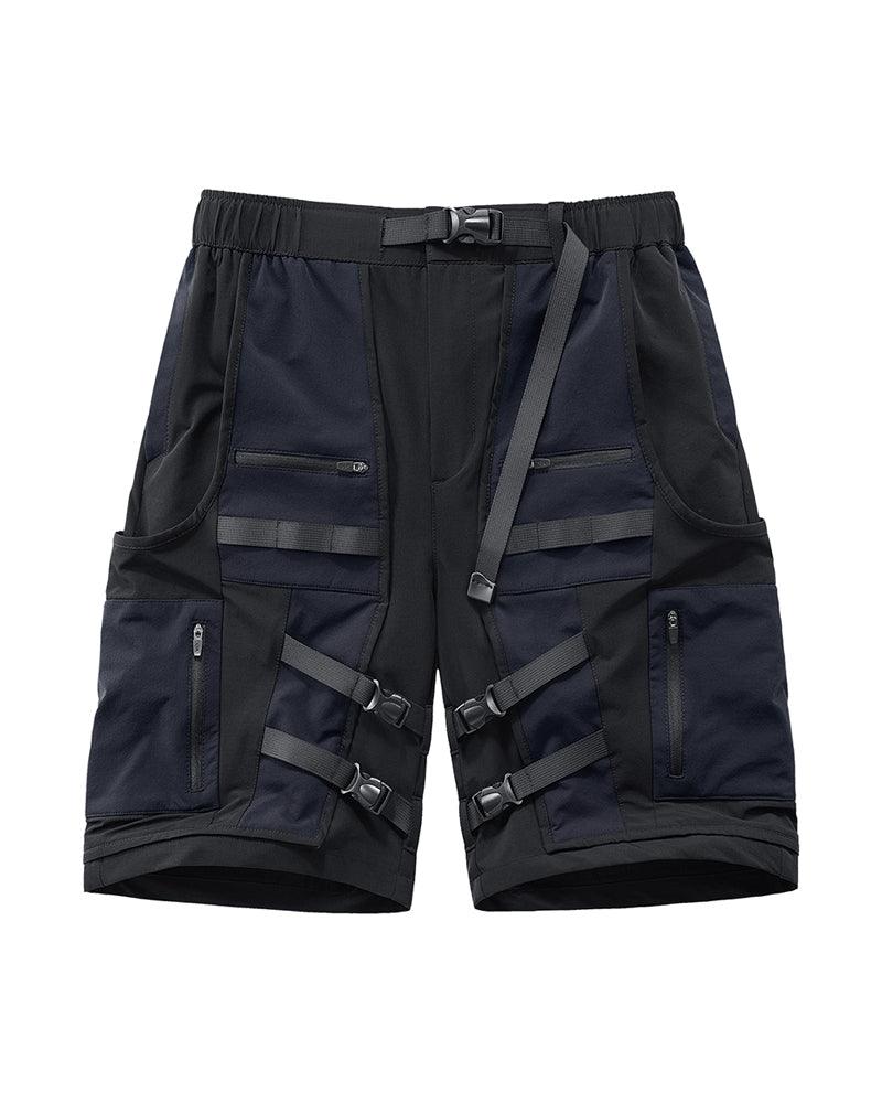 Functional Multi-pockets Quick-drying Cargo Shorts