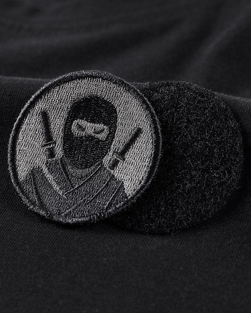 Functional Cyberpunk Samurai Badge T-Shirt