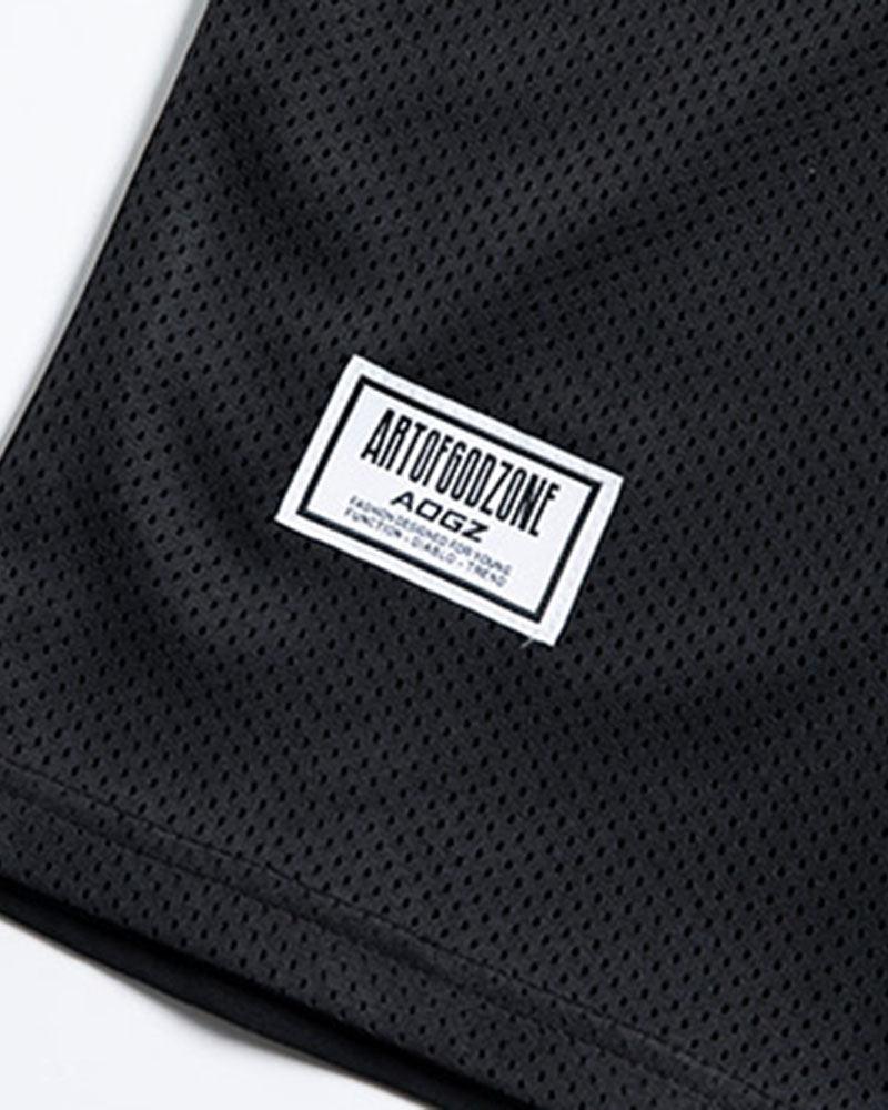 Fake Two-piece Mesh Techwear T-Shirt
