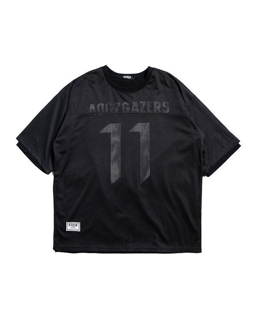 Fake Two-piece Mesh Techwear T-Shirt