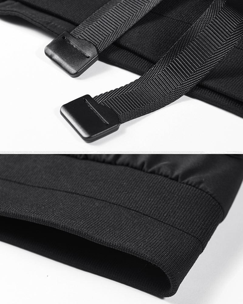 Futuristic Backpack Functional Bomber Jacket