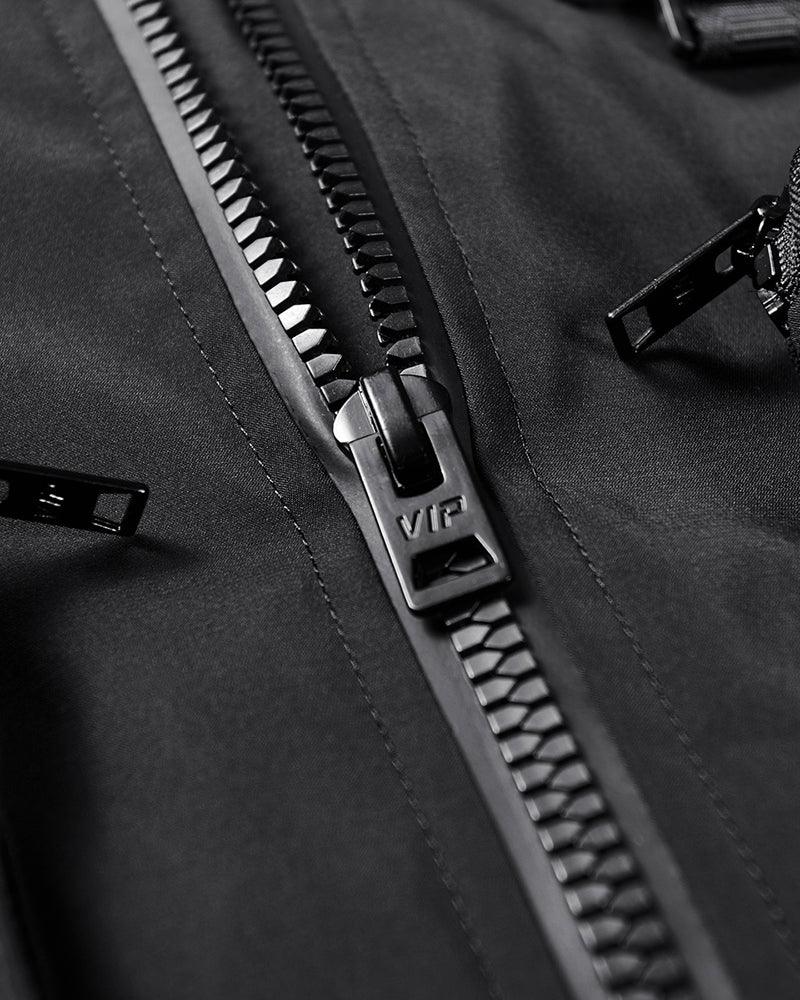 Futuristic Backpack Functional Bomber Jacket