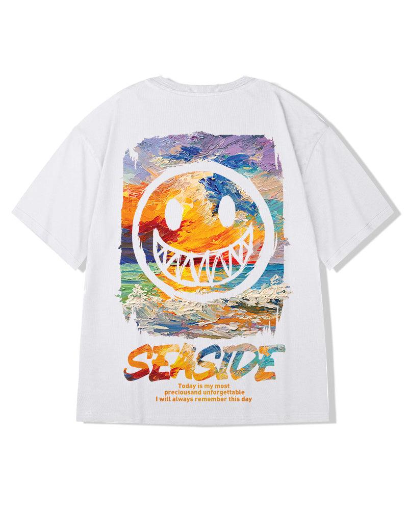 Oversize Streetwear Grimace Graphic T-Shirt