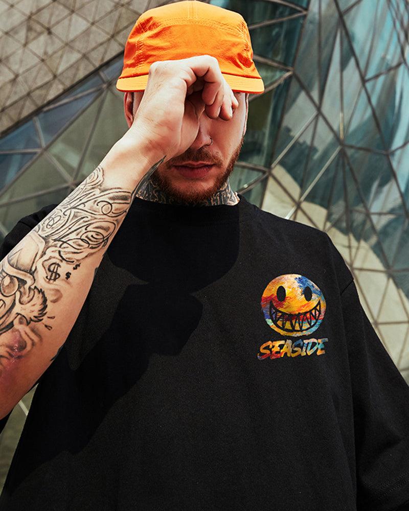 Oversize Streetwear Grimace Graphic T-Shirt
