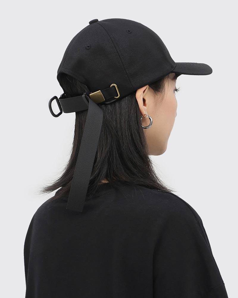 Streetwear Punk Buckle Cap