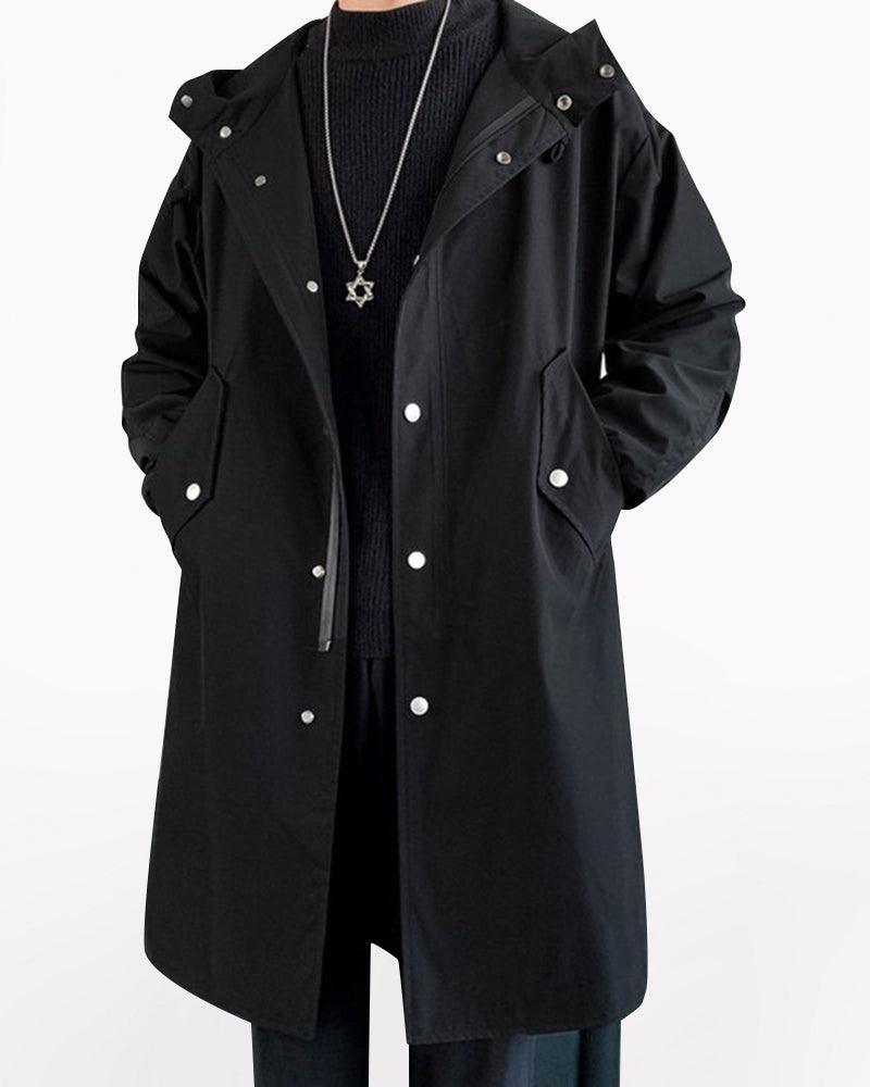 Techwear Outfits Long Jacket Coat