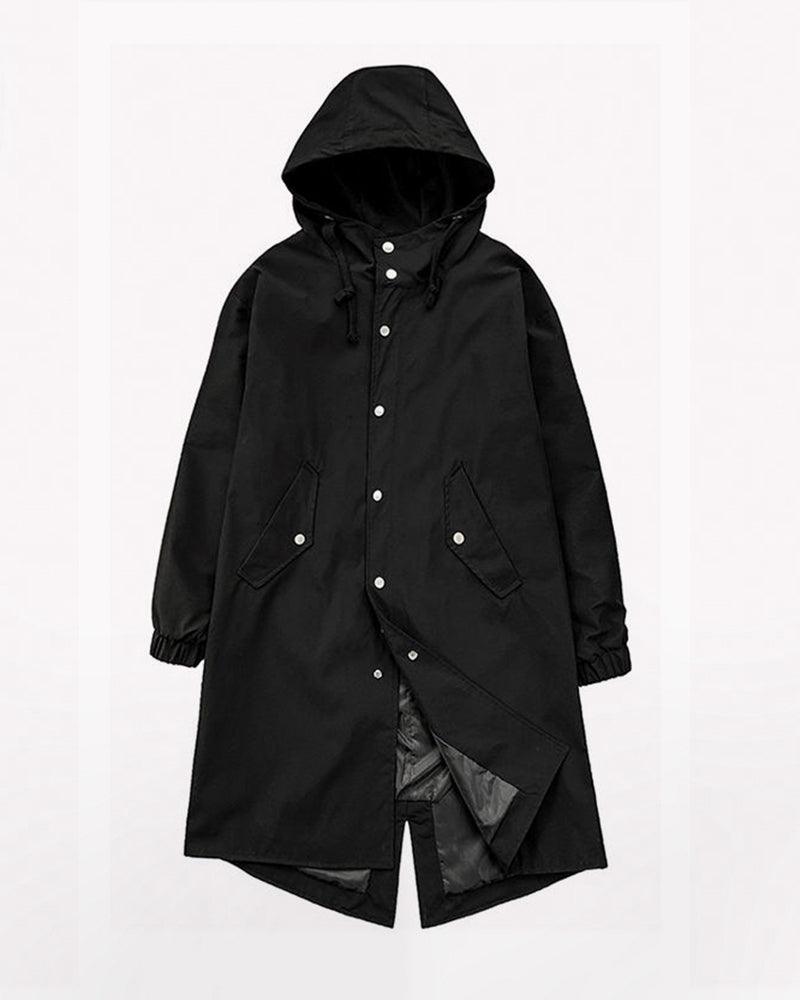 Techwear Outfits Long Jacket Coat