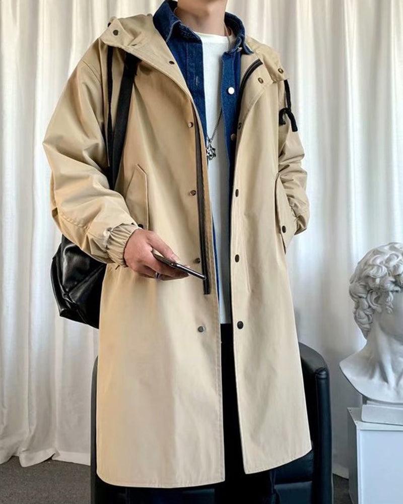 Techwear Outfits Long Jacket Coat
