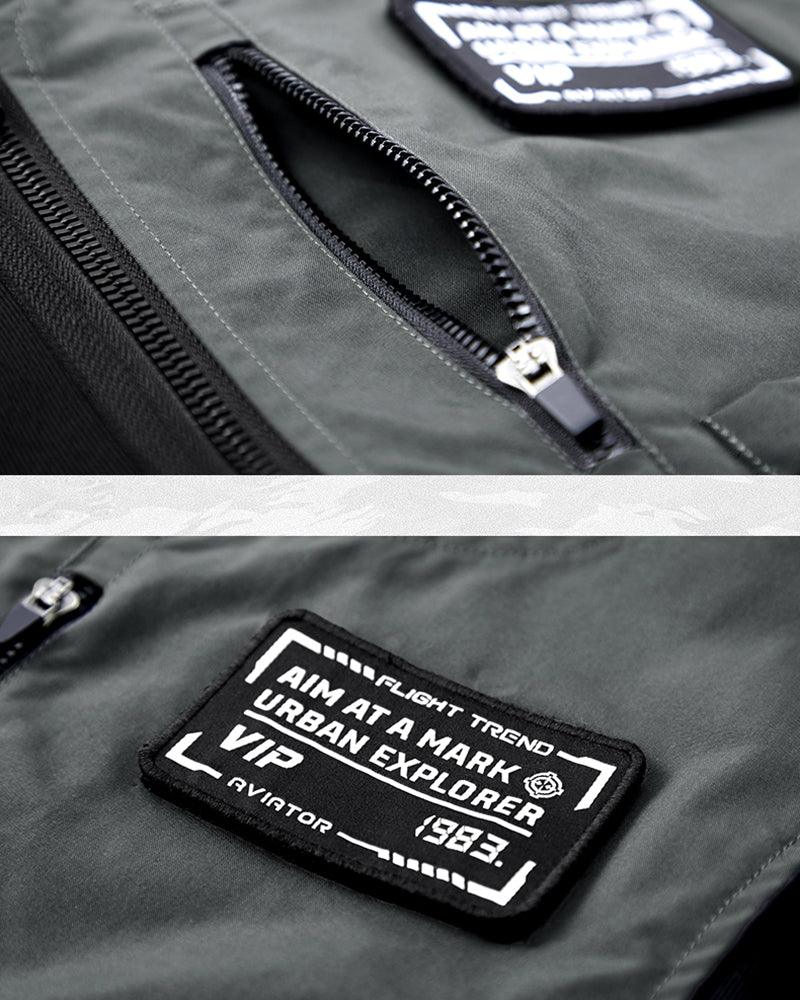 Techwear Fake Two-piece Tactical Sweatshirt