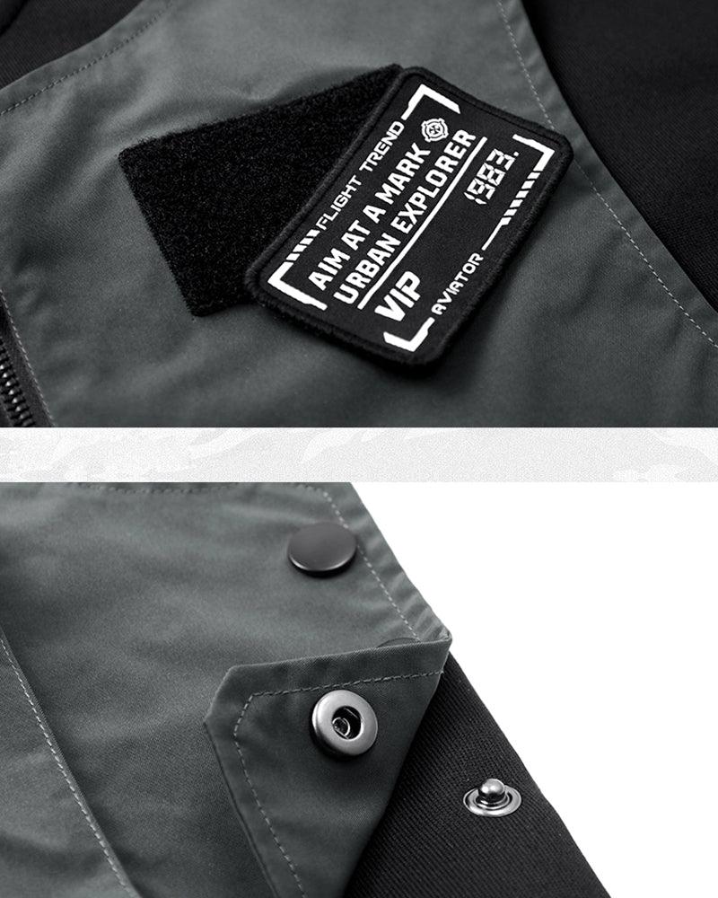 Techwear Fake Two-piece Tactical Sweatshirt