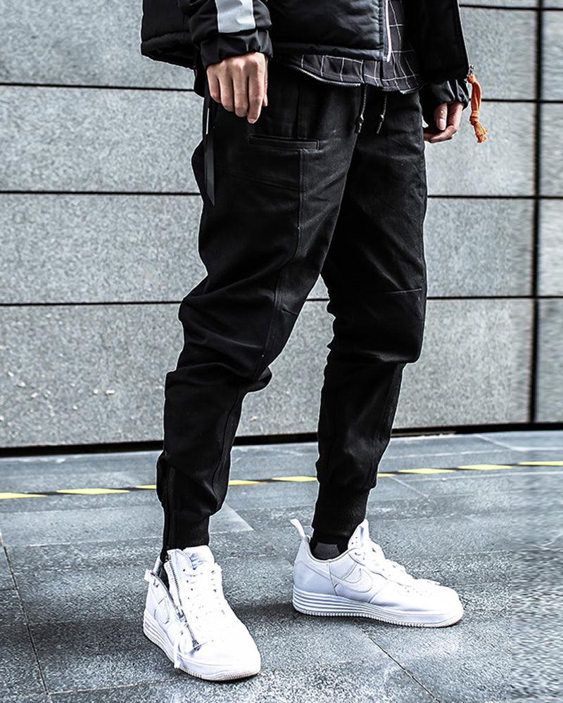 Techwear Slim Camo Cargo Pants