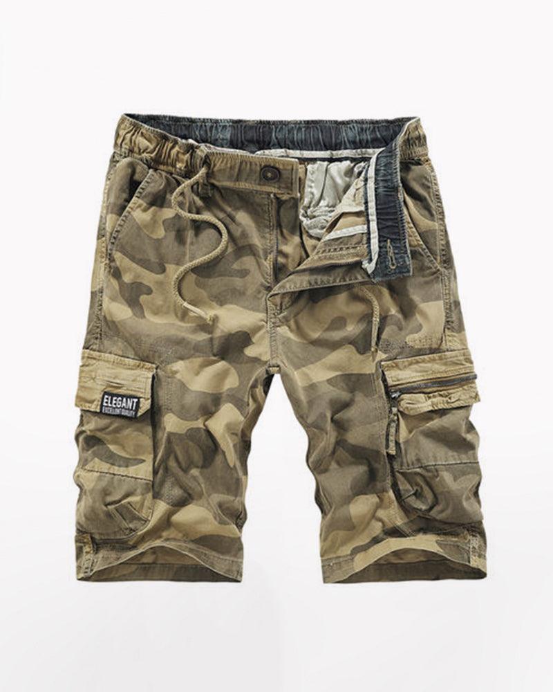 Techwear Outdoor Camo Jorts for Men