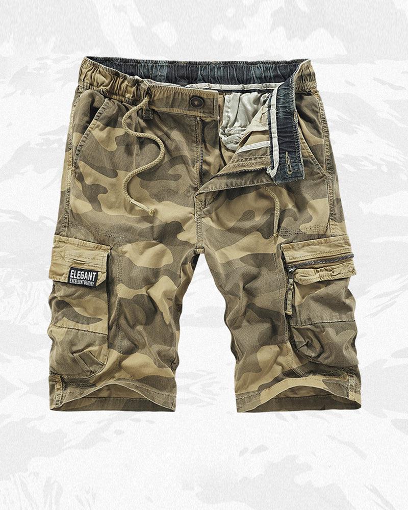 Techwear Outdoor Camo Jorts for Men