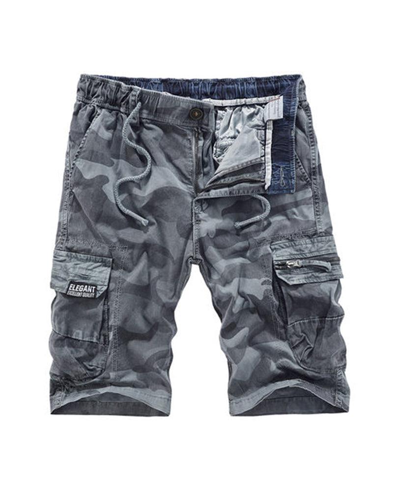 Techwear Outdoor Camo Jorts for Men