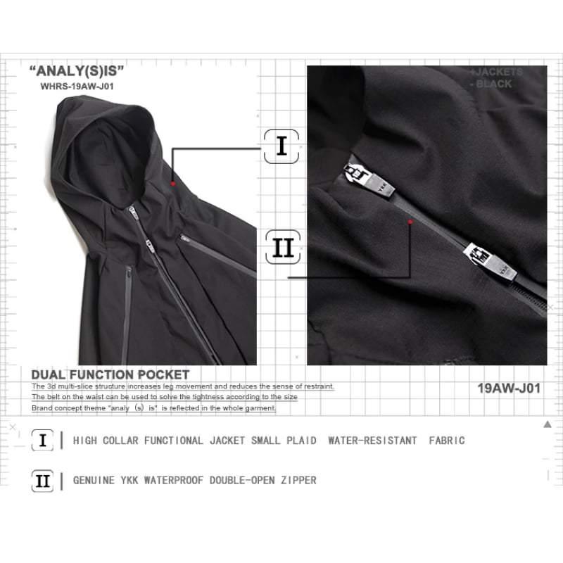Cyberpunk Dual Function Pocket Jacket