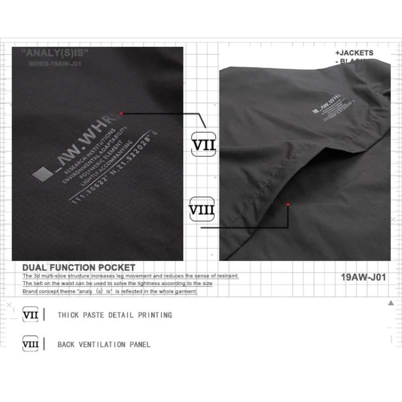 Cyberpunk Dual Function Pocket Jacket